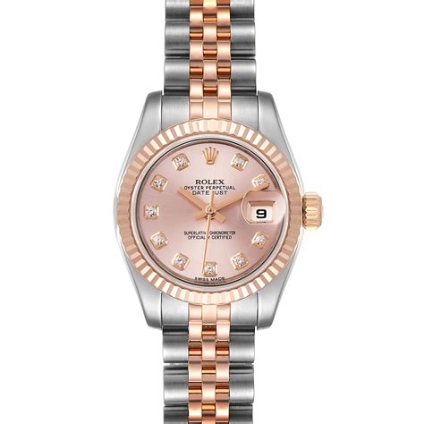 rolex datejust gold gebraucht|rolex datejust everose gold price.